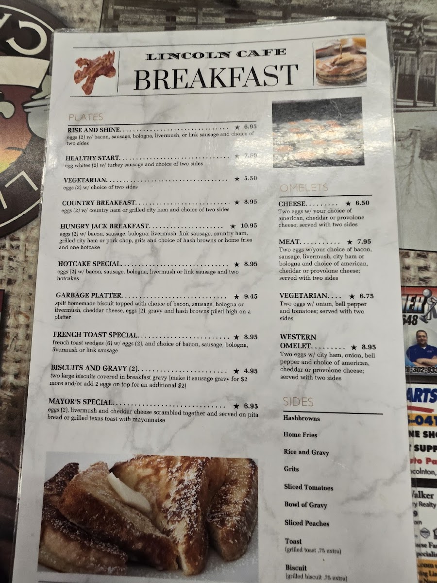Lincoln Cafe & Catering Menu - Image 2